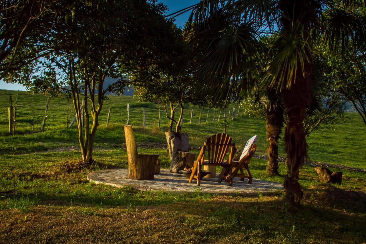 Cabana Gala Unica Exclusiva No Vale Das Macieiras Urubici Bagian luar foto