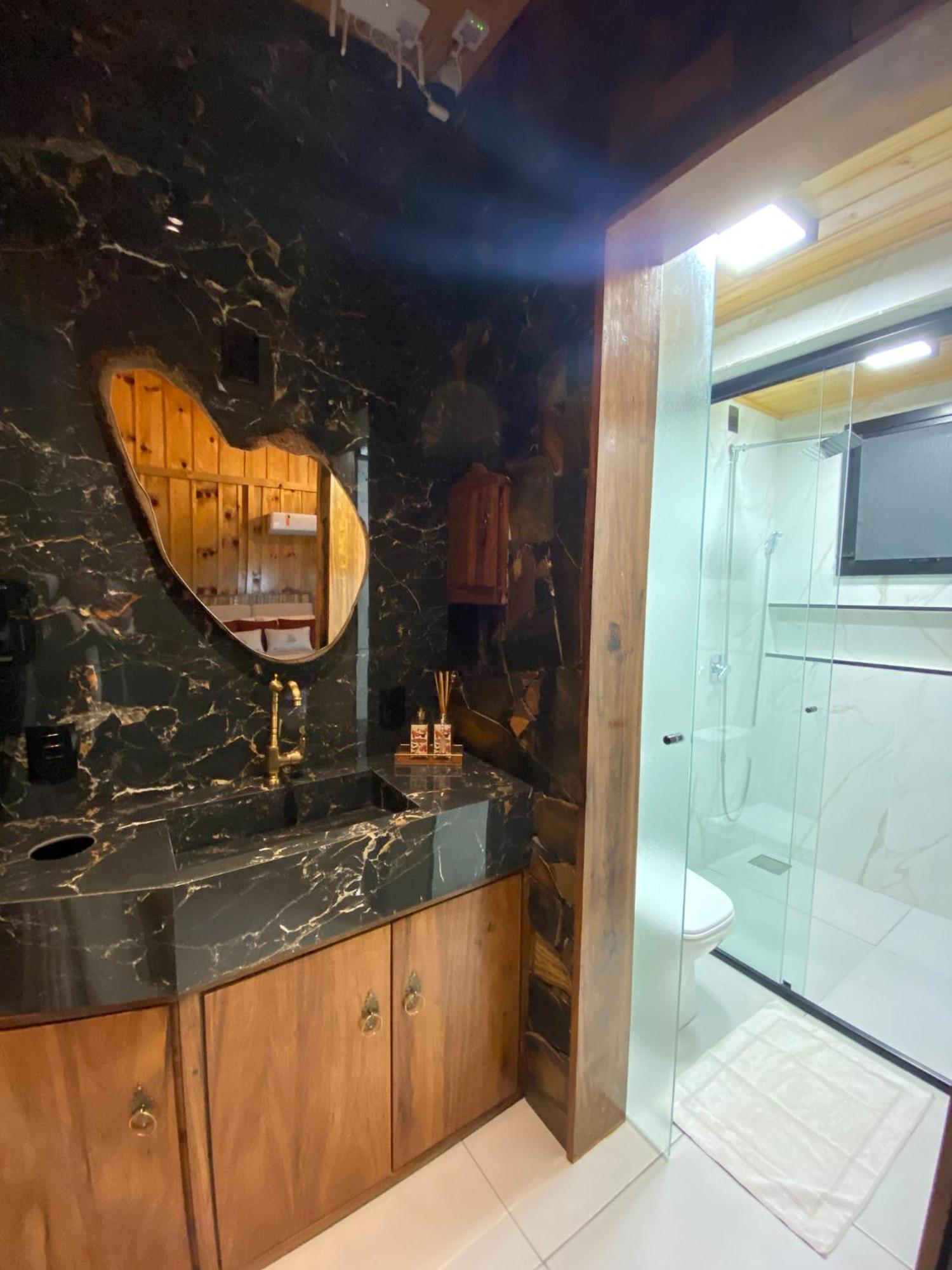 Cabana Gala Unica Exclusiva No Vale Das Macieiras Urubici Bagian luar foto