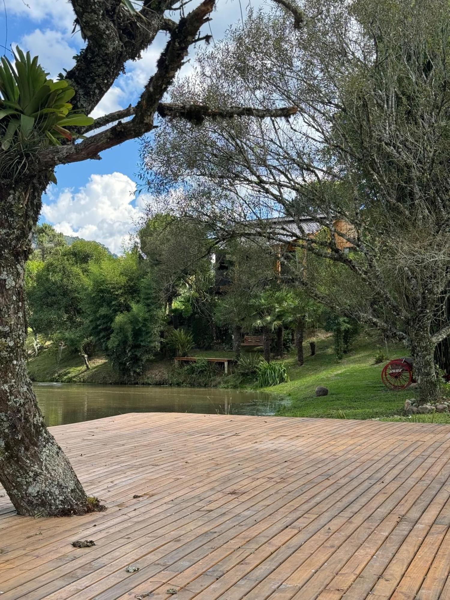 Cabana Gala Unica Exclusiva No Vale Das Macieiras Urubici Bagian luar foto